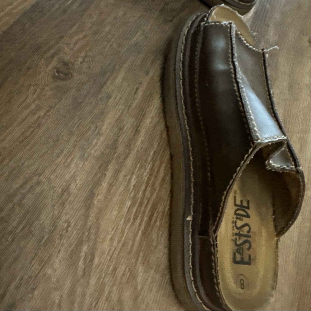YTK LOWER EAST SIDE Brown leather Slip-On Shoes - Picture 15 of 16